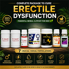 Package to Cure Erectile Dysfunction