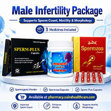 Package to cure Low Sperm Count, Motility & Improve Morphology